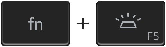 Sneltoetsen voor het toetsenbord 5 OPMERKING: De tekens op het toetsenbord kunnen verschillen, afhankelijk van de taalconfiguratie van het toetsenbord.