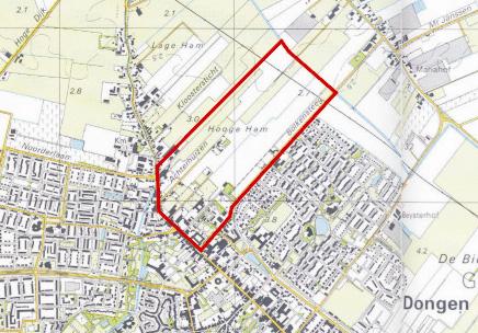 1 Inleiding 1.1 Aanleiding De gemeente Dongen is voornemens om het gebied De Beljaart te gaan ontwikkelen als woningbouwlocatie. Op deze locatie wordt ruimte gemaakt voor ca.