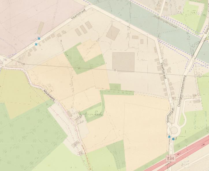 Klassiekers buurtwegen combinatie opening en wijziging omleidingsweg bestaand tracé noord-zuidgericht doodlopend noordelijk deel wordt verbreed en afgebogen in oostelijke richting resterend