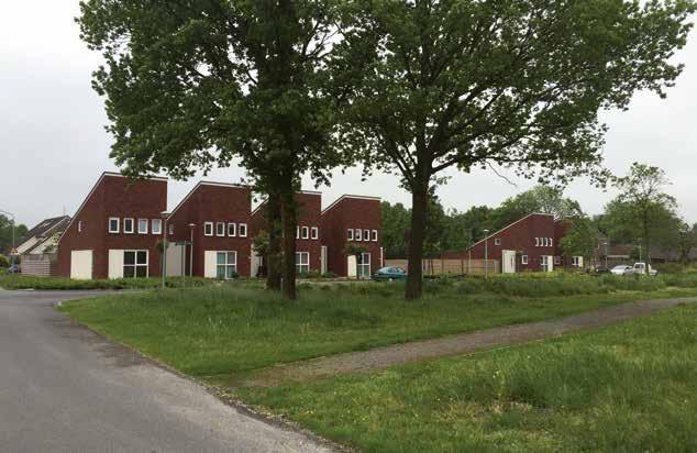 3.1.4 Uitbreidingsplannen (wonen/werken) Stedum Hilmaarweg/Borglanden In Stedum is door de gemeente Loppersum én woningstichting Wierden en Borgen gewerkt aan de herstructurering van het