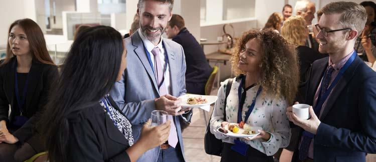 Evenementen waarbij u kunt kennismaken met nieuwe relaties, ofwel het versterken van de huidige contacten.