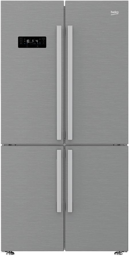 GN 1416231 JX 4 deurs INOX Energie : A++ 179x90,8x75,8 cm Volume brut : 610 L Net 373 / 149 L