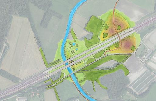 Markdal - passage Huidige fietstunnel ombouwen tot ecologische