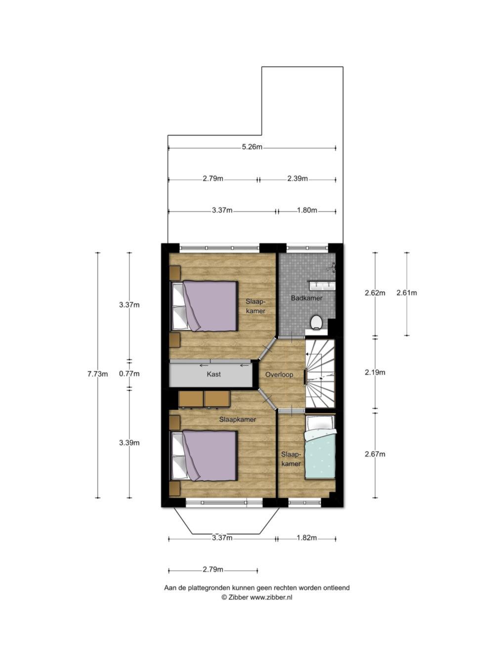 P lattegrond