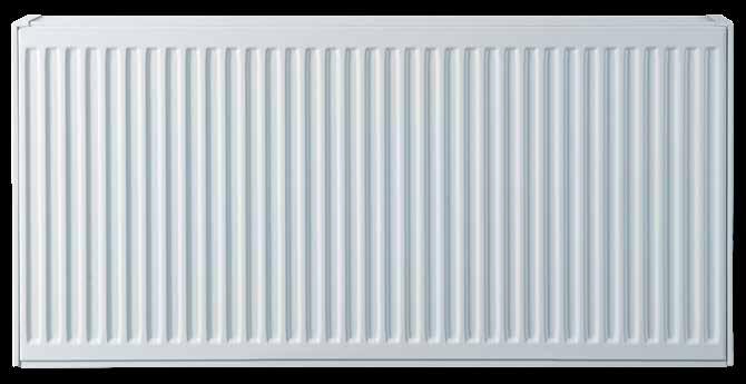 De warmte doorlatende sierlijsten geven de radiator niet alleen een mooi uiterlijk, maar dekken bovendien de scherpe hoeken en bovenkant af.