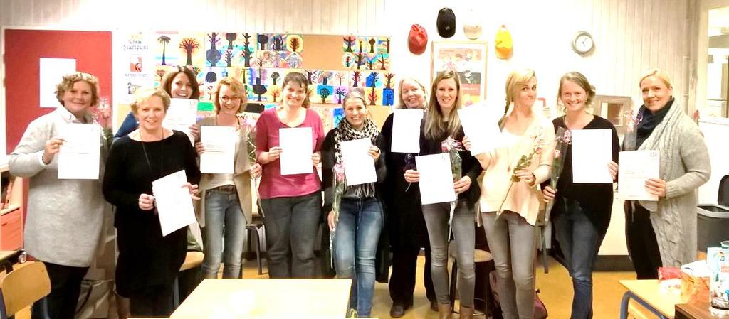 En dan willen de schoolopleiders van Trinamiek uit IJsselstein/Nieuwegein natuurlijk niet achterblijven. Ook deze gecertificeerde schoolopleiders van harte gefeliciteerd.