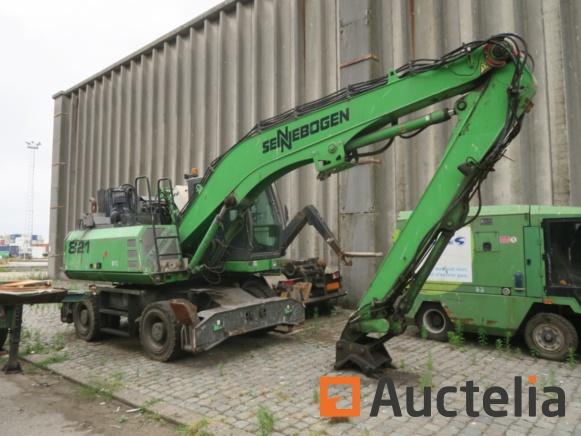 ID : 1384-003 Crane op wielen Senne 821 M (Mati 8674) Merknaam : Sennebogen Model : 821 M 1 000,00 Kraan op wielen Merk: Senne Model: 821 M Uren: 11710 H Mati: 8674 Motor: 97 kw Jaar: 2011 Uitgerust