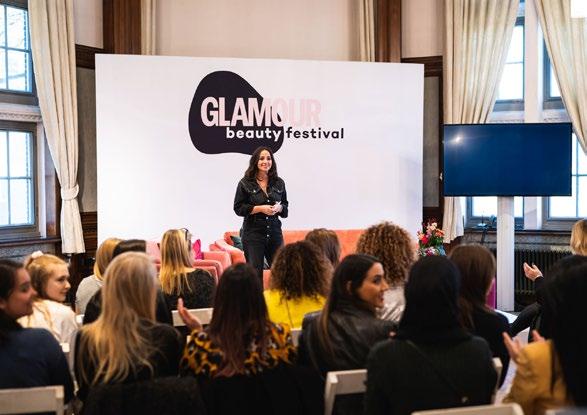 Het Glamour Beauty Festival is een tweedaagse beauty experience waarbij bezoekers zich volledig kunnen onderdompelen in de wereld van beauty.
