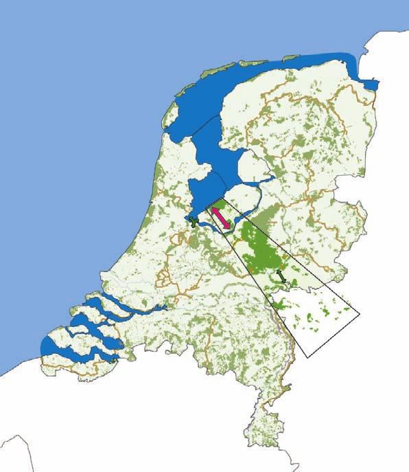 17 3. OostvaardersWold in de Ecologische Hoofdstructuur Globaal begrensde EHS, nader te begrenzen in streekplan