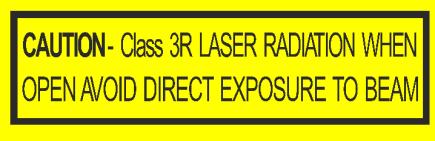 Volgens de veiligheidsregelgeving voor lasers is het illegaal om klasse 3R-lasers op gebieden te richten waar mensen kunnen worden blootgesteld.