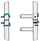 L=3,00m Gewicht : 9,50 kg Ø 42,8mm 3,00m