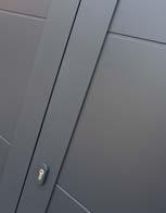 Bij aluminiumdeuren kunt u zelfs kiezen voor uitstraling van uw deur.