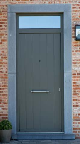 Uw deur uitlijnen met andere elementen zoals uw garagepoort?
