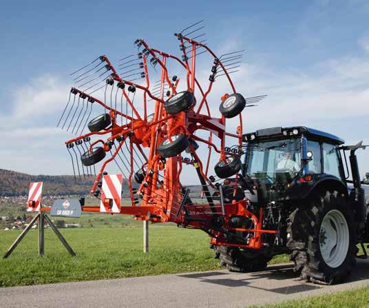 De GA 6501, GA 6501 P en GA 7501+ zijn uitgevoerd met een cardanische 3D pendelophanging voor uitstekende bodemaanpassing.