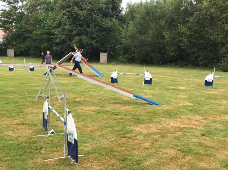 Eerste Agility wedstrijd te Kgr. Aalst Op 14/7/2019 ging er voor de eerste maal een agilitywedstrijd door bij kringgroep Land van Aalst en Dender.