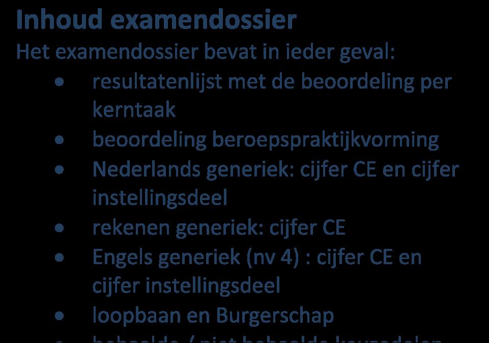 4.3 De organisatie van de examinering In het centraal examenreglement ROC West-Brabant zijn de rechten en plichten van studenten met betrekking tot de examinering vastgelegd.