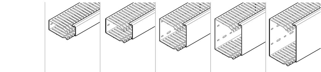 H X B 75x37,7 75x50 75x75 75x100 75x125 Nuttige doorsnede in mm² kabels 4 mm² kabels 6 mm² 1980