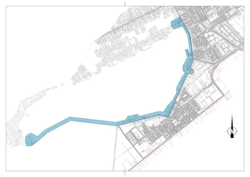 Bijlage 6 Kaart met gebied voor motorboot verhuurbedrijven Bedrijven die binnen de blauw gearceerde zone gevestigd