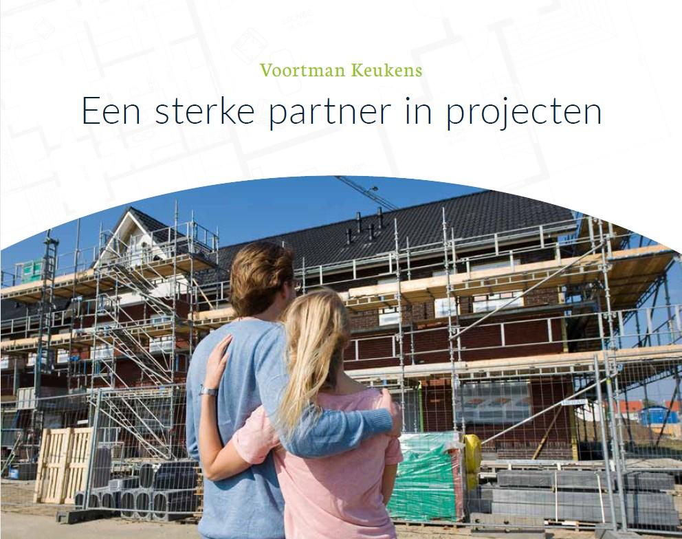 Ook bij professionele partijen als projectontwikkelaars, woningcorporaties en bouwbedrijven heeft Voortman Keukens zich bewezen als zeer solide samenwerkingspartner.
