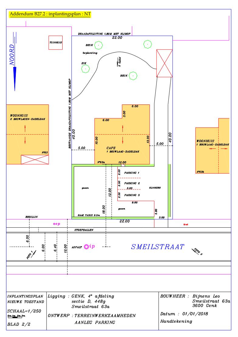 Bron: Stad Genk, 2018 Aanvraag omgevingsvergunning stedenbouwkundige