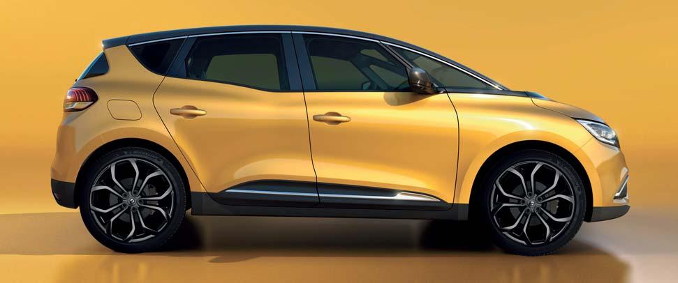 Lichtmetalen velgen en customizing elementen Beken kleur met deze exclusieve velgen van Renault.