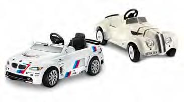 Trapauto 199,- Oplaadbare elektroauto 349,- BMW Babyracer II voor kinderen van 1,5