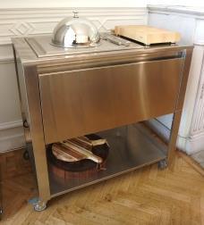 INDUSTRIE COOKING STATION B60 X L100 X H95 CM MET