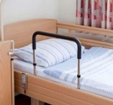 Een bed transferbeugel kan aan het bed een goed hulpmiddel zijn om veilig in en uit het