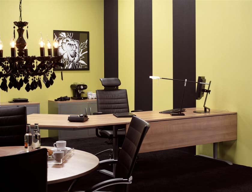 Decorspaan E1-P5 (vochtwerend) Foto: Schaffenburg Office Furniture E1-P5 is de serienaam voor Decorspaan in vochtbestendige kwaliteit.