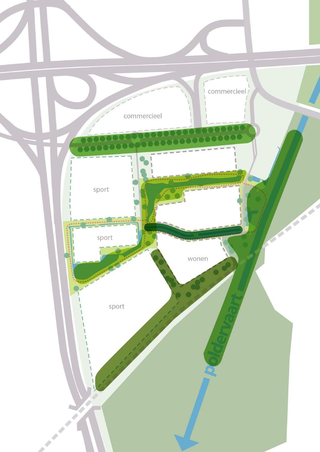 mogelijke woonlocatie in latere fase 1 mogelijke woonlocatie in latere fase