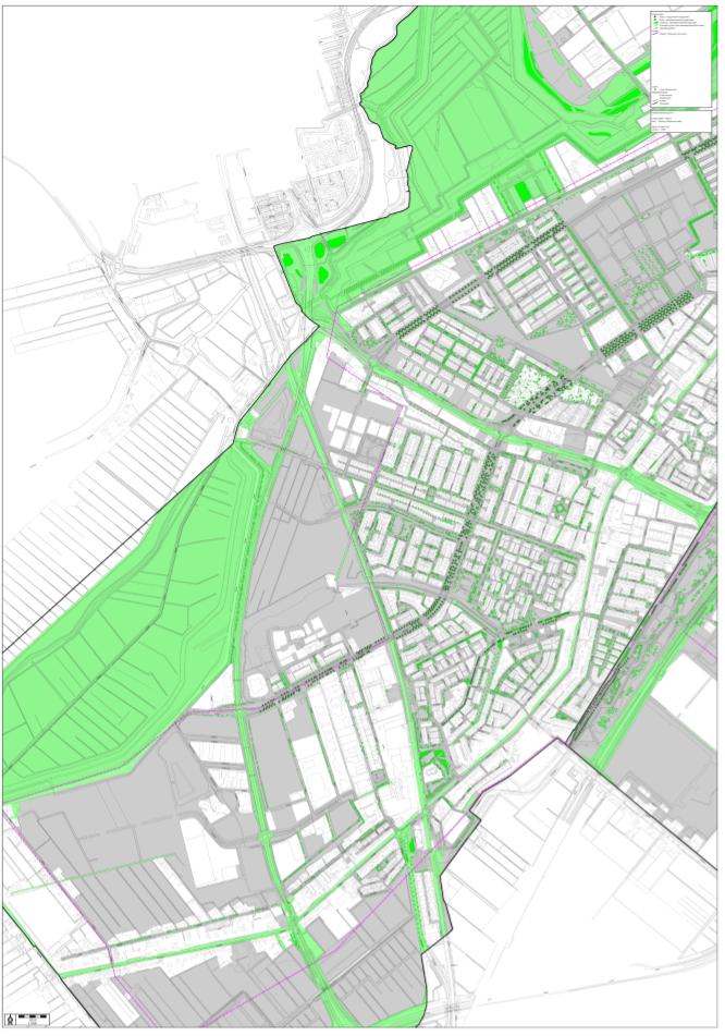 Bijlage A "Groene kaart" met beschermde houtopstand