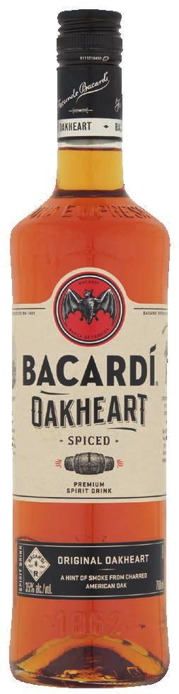 OAKHEART Bruine Rum, 70