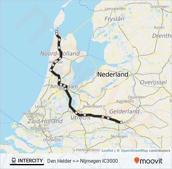 Richting: Arnhem Centraal 18 haltes Den Helder Den Helder Zuid Anna Paulowna 18 Stationsweg, Anna Paulowna Schagen 1 Plantsoen, Schagen Arnhem Centraal Dienstrooster Route: Maandag Dinsdag Woensdag