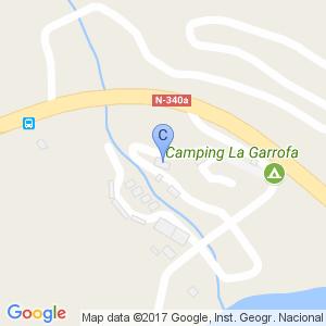 info@lagarrofa.com LA GARROFA, LA GARROFA Op camping Ctra.N-340, km 435,5 La Garrofa GPS: n36.82638 o-2.