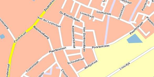 VANUIT KLOOSTERZANDE, LAMSWAARDE EN TERHOLE Voor de locatie Gildenstraat van het Reynaertcollege neem op de Zoutestraat links de afslag naar de Van der Leijenlaan.