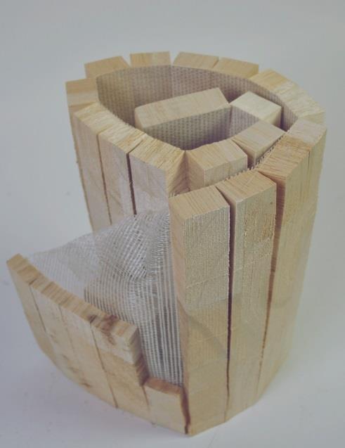Materials Honeycomb structures (Figure 15) are applied extensively in aerospace structures. Honeycombs are relatively expensive. Balsa wood is cheaper and has a good stiffness-to-weight ratio.