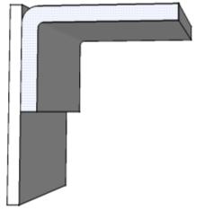 Thus, a good adhesive joint is parallel and symmetrical relative to the line of action of the forces