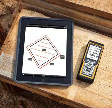 Opmeet-app STABILA Measures Laserafstandsmeter LD 320 De compacte klasse.