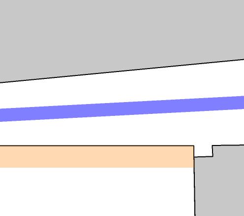 Door het (licht beweeglijke) stratenraster van de omgeving voort te zetten zijn