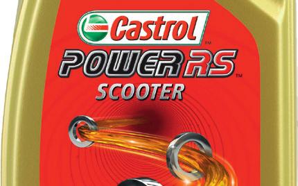 Castrol POWER RS Scooter 2T is gemaakt ter bescherming