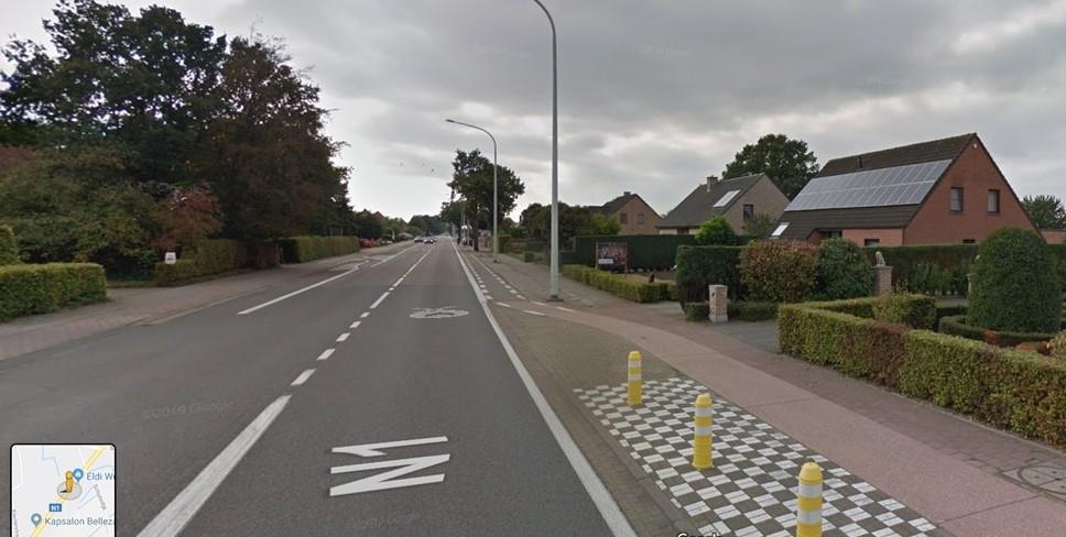 Bevoorrading & wegwerpzone Bredabaan 556 674 Omloop der Vlaamse