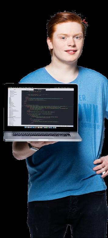Mediadeveloper voor het programmeren van websites en apps Leerweg: BOL / Niveau: 4 / Duur: 4 jaar / Toelatingseis: minimaal vmbo-kb / Kwalificatiedossier: Software development Momenteel is de