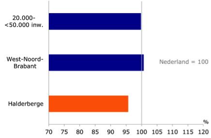 Het is van groot belang dat in de branches waar wel afdoende aanbod lokaal is, de afvloeiing naar internet te beperken. Dit vraagt van de zittende bedrijven een goede positionering.