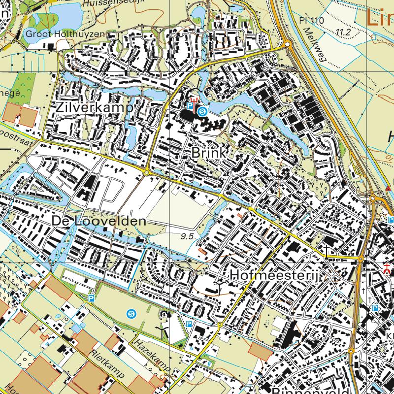 Omgevingskaart Klantreferentie: VDA01613 0 m 125