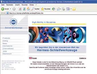 World Wide Web Neem een kijk op onze website Een belangrijk informatieplatform is de voortdurend geactualiseerde Hermes-Website. Wij verheugen ons op uw bezoek.