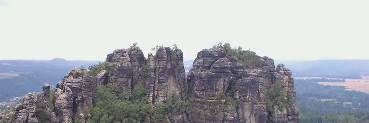 Opgave 4 Het Ertsgebergte en het Elbsandsteingebirge in Duitsland Ontstaan van het Elbsandsteingebirge Het Elbsandsteingebirge ligt in Duitsland ten zuidoosten van