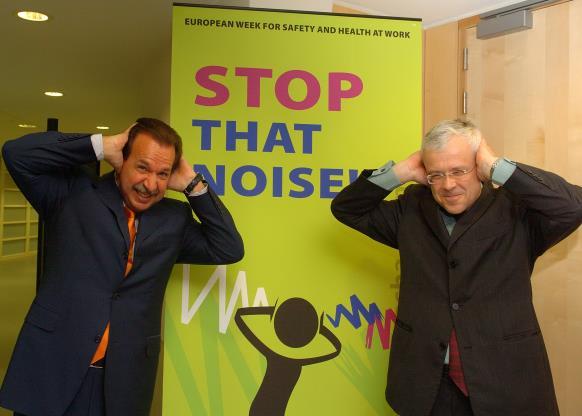 Noise induced hearing loss 2005 campaign: stop