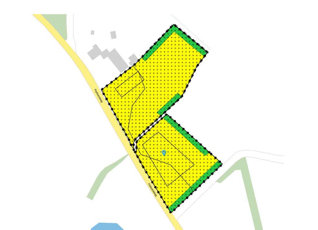 Bestemmingsplan De locatie heeft momenteel de bestemming 'Wonen' (geel).