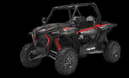 RZR XP 1000 EPS 110pk gekoppeld aan een uit de racerij geïnspireerde achterwielophanging zorgt voor een imposante rijbeleving.