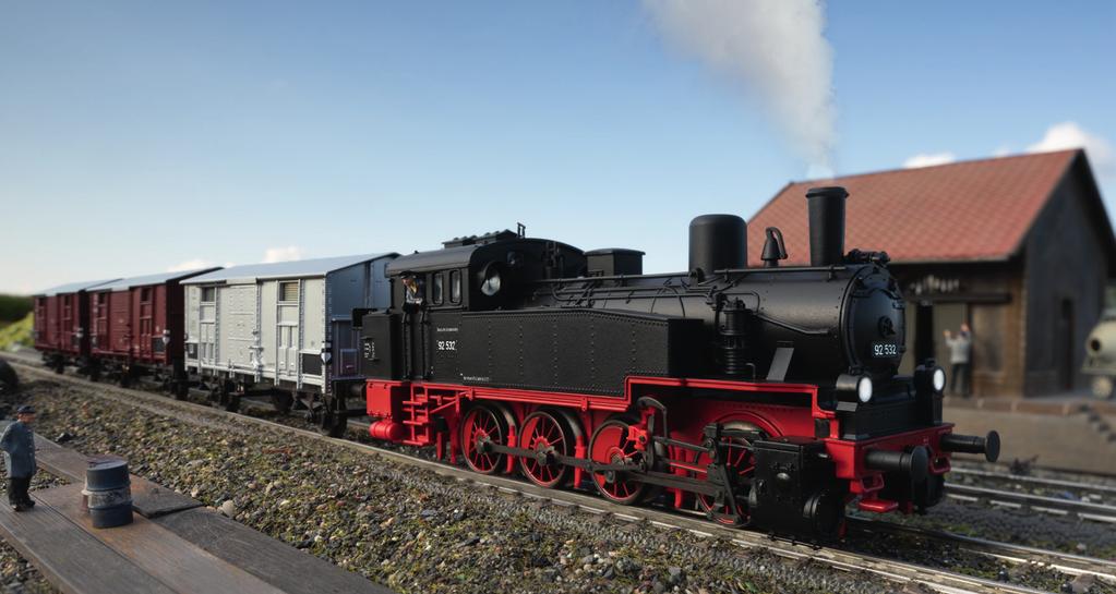 De betrouwbare Van de tenderlocomotieven uit deze serie werden tussen 1909 en 1916 voor verschillende spoorwegmaatschappijen in totaal 572 exemplaren gebouwd.